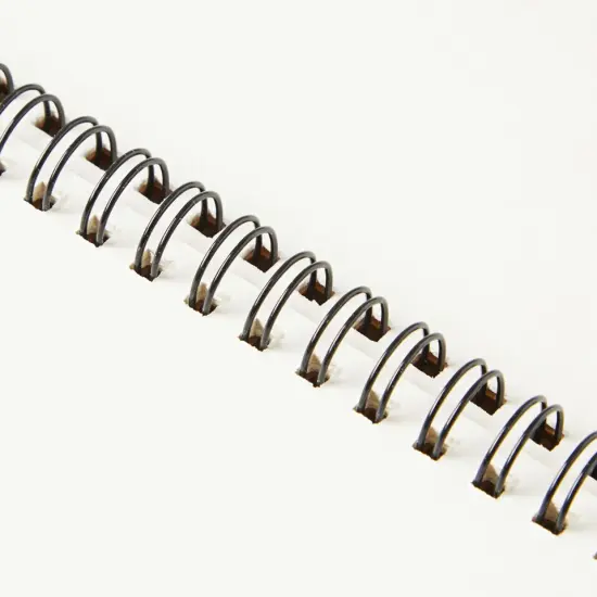 4 Pack Hard Cover A6 Spiral Journal {2}
