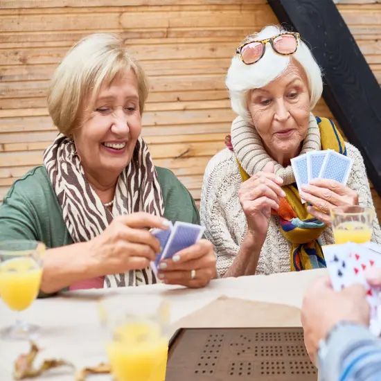 WE Games Classic Cribbage Set - Solid Wood Continuous 3 Track Board with Metal Pegs {2}