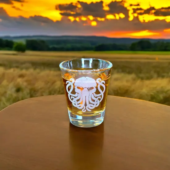 2oz Cthulhu Shot glass {7}
