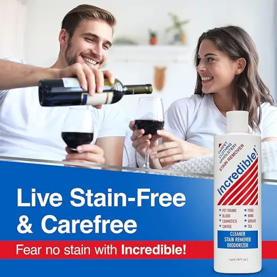 Stain Remover - Stain Remover for Clothes, Laundry, Carpets, Mattress & Upholstery Fast! 16.oz (Pack of 2) | RAHEEV&reg; {5}