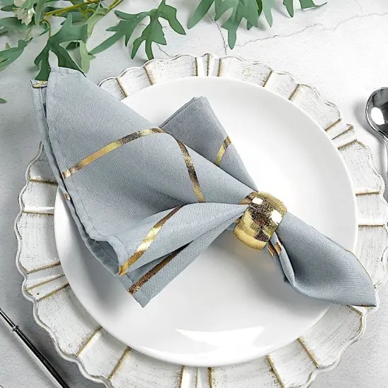 20" Design Polyester Dinner Table Napkins Dusty rose {1}