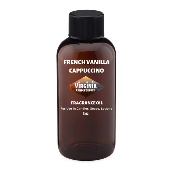 French Vanilla Cappuccino Fragrance Oil (Our Version of the Brand Name) (4 oz Bottle) for Candle Making, Soap Making, Tart Making, Room Sprays, Lotions, Car Fresheners, Slime, Bath Bombs, Warmers&hellip; {1}