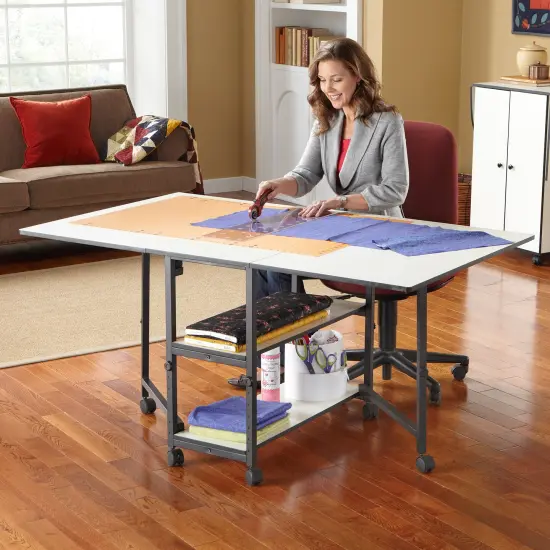 Sullivans Adjustable Home Hobby Table {3}
