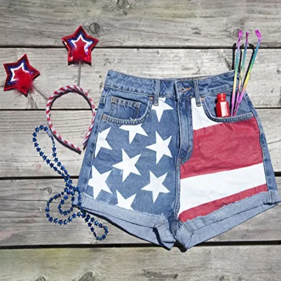 Tulip Soft Fabric Paint Kits - 10pk Rainbow-Tulip 5 Color Fabric Paint (10 Pack) {6}