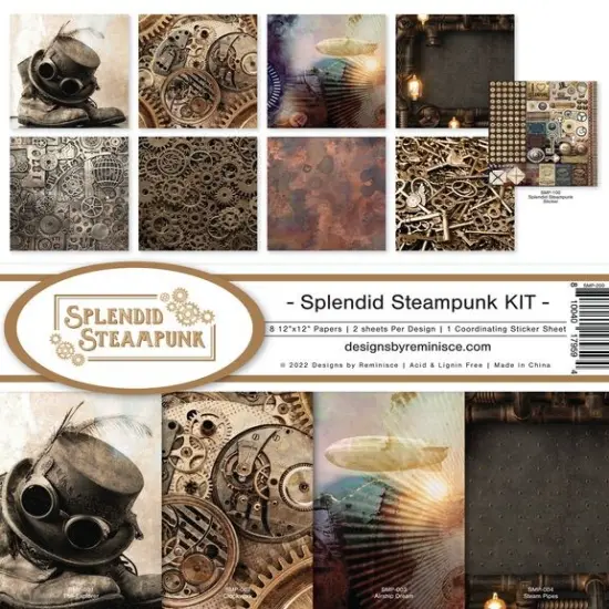 Reminisce Splendid Steampunk Collection Kit {1}