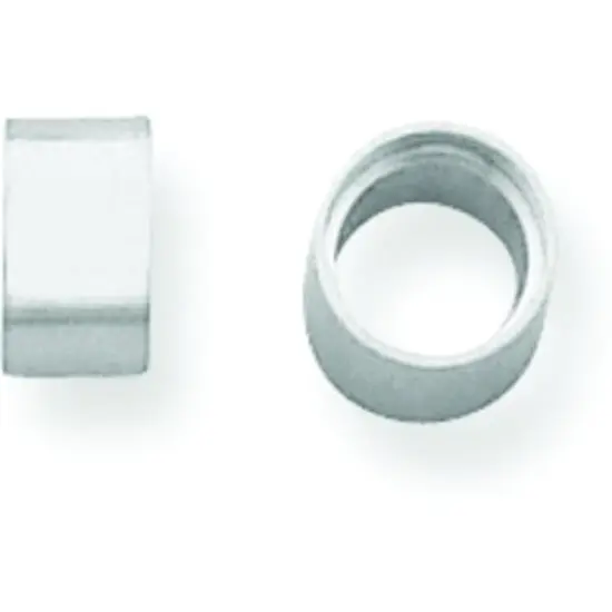 14K WG Round Stone Seat Tube Bezel Setting 4.8mm {1}