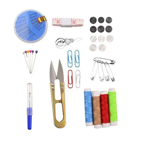 eZthings Sewing Accessories Replenishment Thread Kits for Arts and Crafts Blue {6}