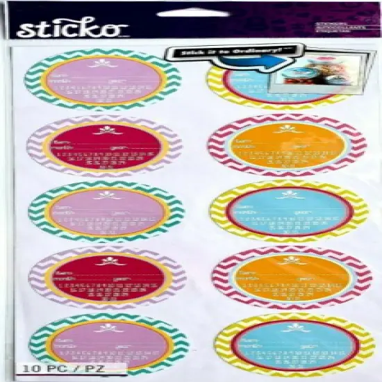 Sticko Canned Up Label Stickers {1}