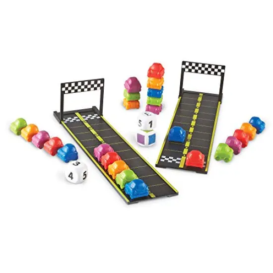 Mini Motor Math Activity Set, Homeschool, Includes Counting, Pattern, Addition and Subtraction Activities, 31 Pieces, Ages 4+ {6}