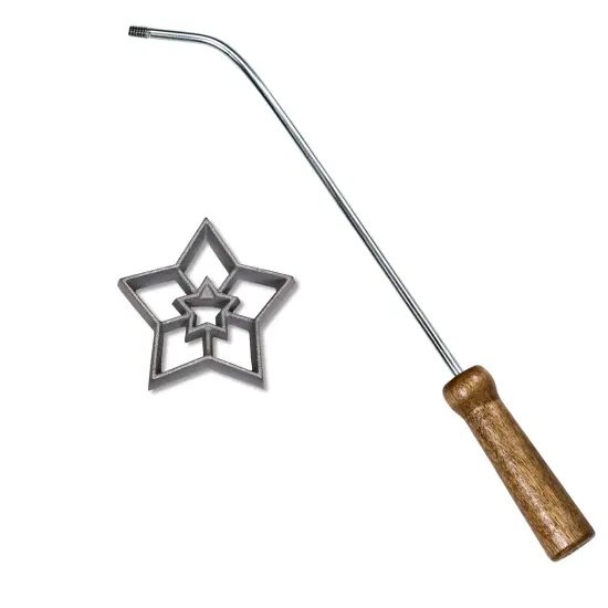 2-Piece Double Star Rosette Set {1}