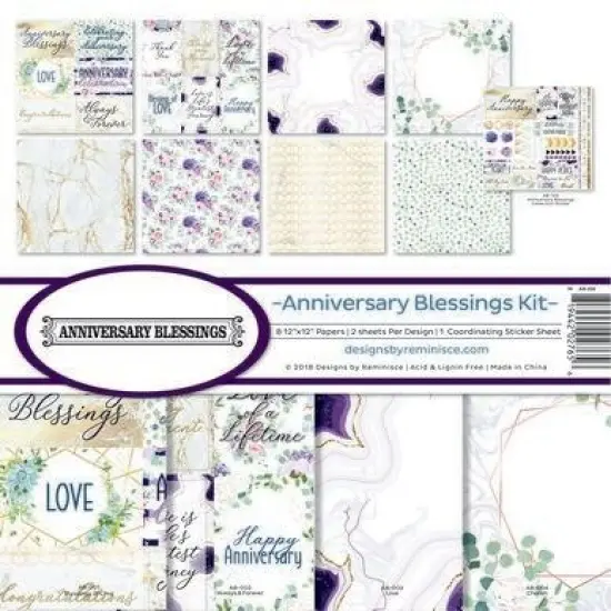 Reminisce Anniversary Blessing Collection Kit {1}