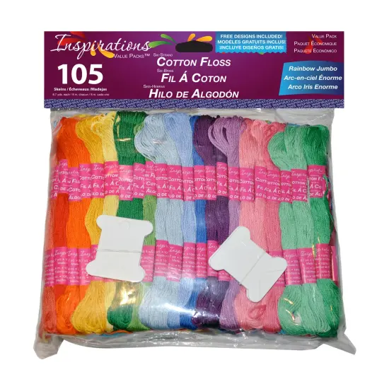 Rainbow Delight Cotton Floss Pack {1}