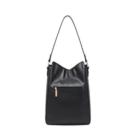 Montana West Hobo Bag for Women Designer Ladies Hobo bag Bucket Purse Totes Bag Handbags Chic Shoulder Bag,B2B-MWC-128-BK {5}