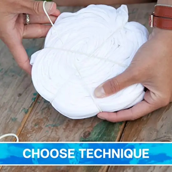 Tie-Dye Party, 18 Pre-Filled Bottles, Creative Group Activity, All-in-1 Fashion Design Kit, 1 Pack, Rainbow {5}