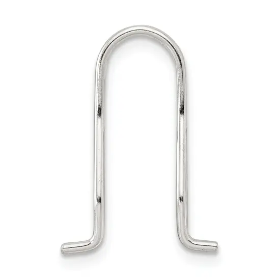 Sterling Silver Omega Earring Wire 6Pcs Jewerly - Pack of 6 {1}