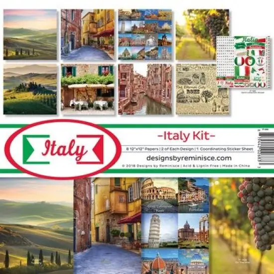 Reminisce Italy Collection Kit {1}