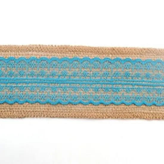 eZthings Decorative Designer Fabric Ribbons for Home Craft Projects and Gift Baskets Tan(2.4" Width) {3}