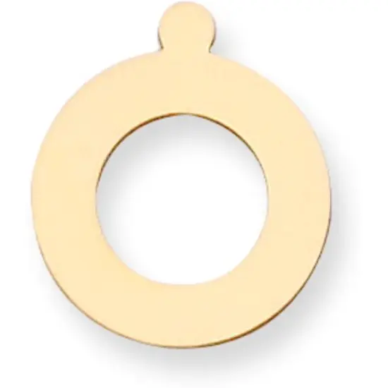 14K Gold Round Stamping Disc 0.032" {1}