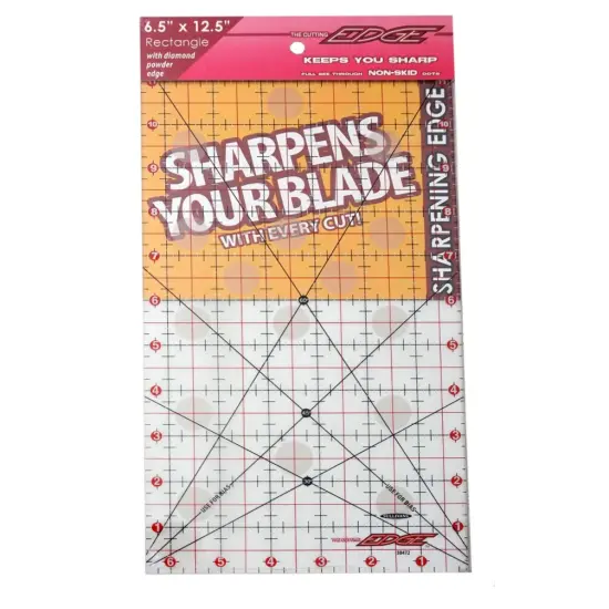 The Cutting EDGE 6.5&Prime; x 12.5&Prime; Clear Ruler {2}