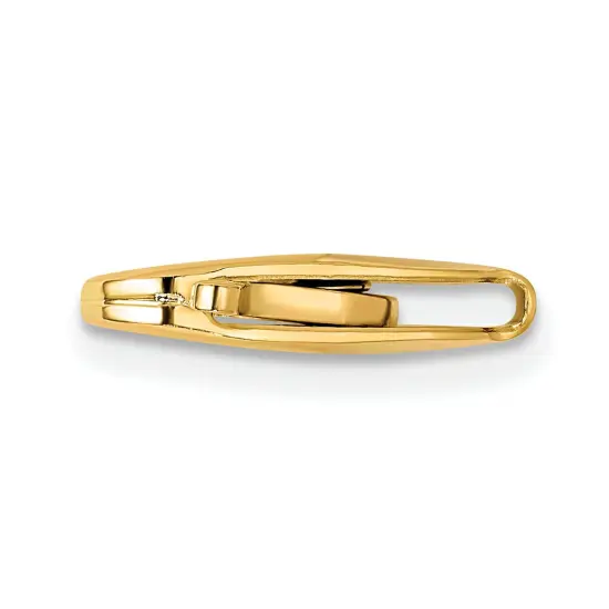 14K Gold Lobster Clasp 13.6mm {2}
