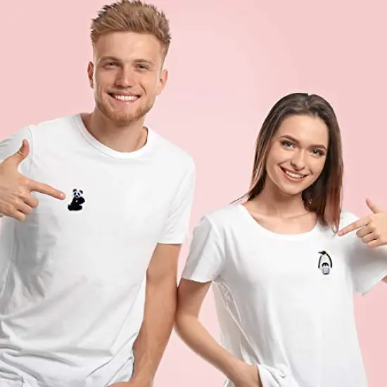 20PCS Animals Embroidered Patches, Zoo Animals Iron on Patches, Cute Embroidered Panda Giraffe Lion Flamingo Squirrel Rabbit Sewing Patches DIY Appliques for Shoes Clothes Backpacks Caps {3}