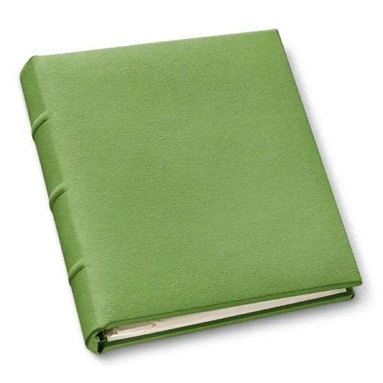 Gallery Leather Travel Photo Album Holds 4x6 Photos, 3 Ring Binder, 50 Pages for 50 Photos, Fillable, Handcrafted &ndash; 6.5&rdquo; x 5.5&rdquo; Camden Kiwi {1}