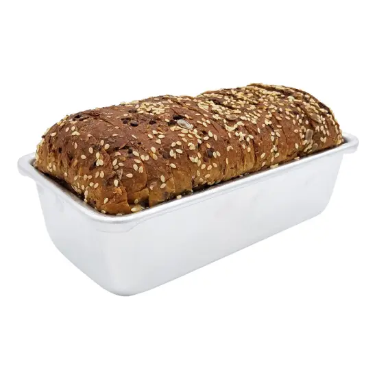Toaster Oven Loaf Pan, Anodized Aluminum 7.75 x 3.75 x 2.5 Inch {4}
