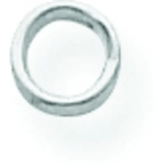 14K White Gold Split Rings {1}