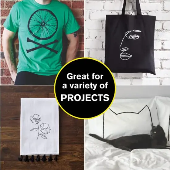 Fabric Screen Printing Ink, 8-Ounce, White for T-Shirt and Silkscreen Printmaking {2}