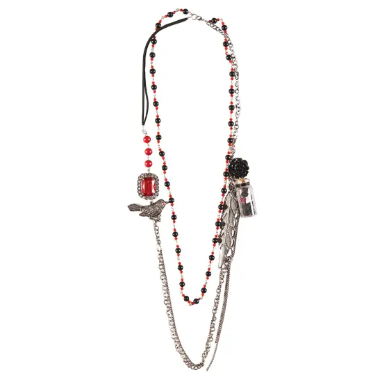 Raven Halloween Necklace {1}