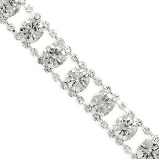 Irina 1/2" Rhinestone Chain Trim {1}