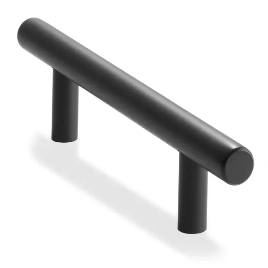 Cauldham 25 Pack Kitchen Cabinet Round Pulls Handles -Drawer/Door Hardware - Style M272 - Matte Black {1}