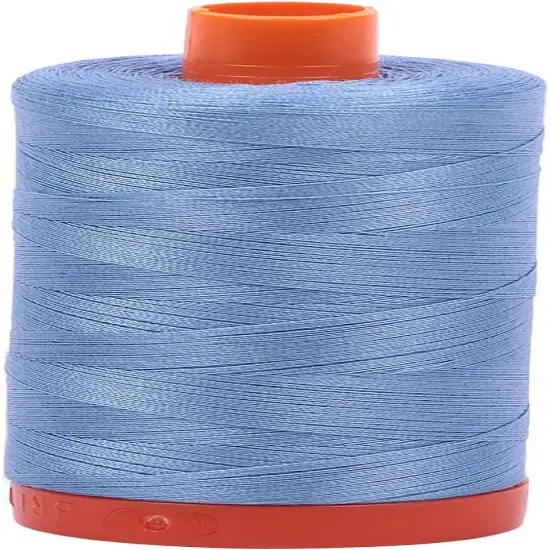 Aurifil Mako Cotton Thread Solid 50wt 1422yds Light Delft Blue {1}