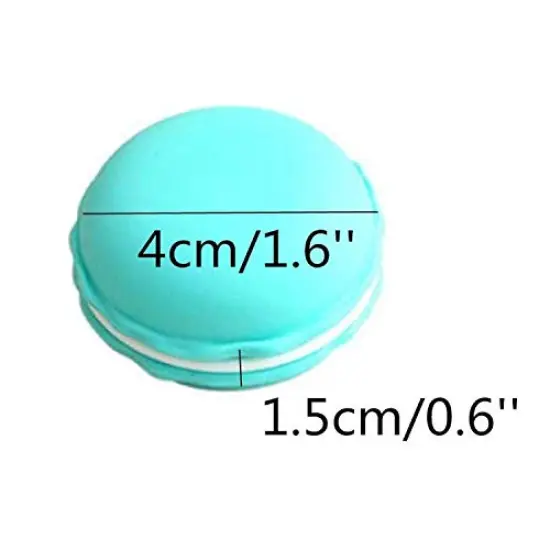 30 Pcs Cute Macaron Mini Storage Case Jewelry Box Case Container Earring Travel Organizer (Multicolor) {4}