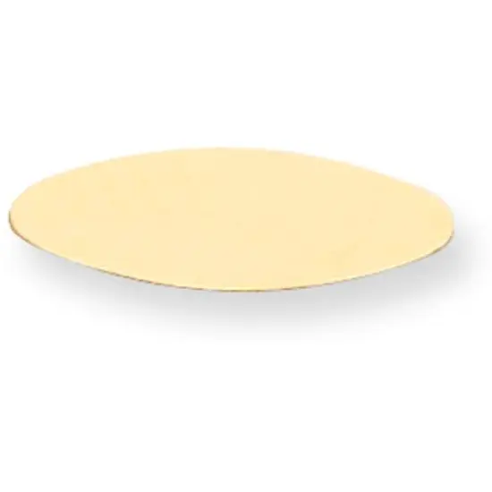 14K Gold Oval Stamping Disc 0.032" {1}