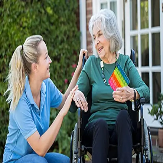 eZthings Heavy Duty Stress Relief Sensory Toy - Push Bubble Fidget Toys for Kids and Adults Usa {7}