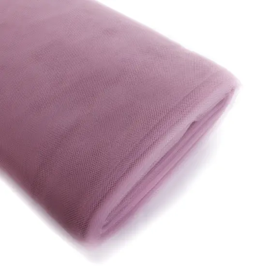 54" Tulle Fabric Bolt Dusty Lilac {2}