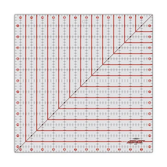 The Cutting EDGE 12.5&Prime; x 12.5&Prime; Frosted Ruler {1}