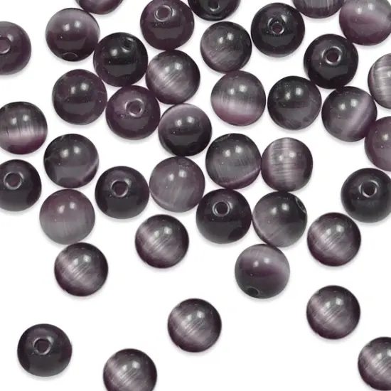 Cats Eye Beads 8mm 16&rdquo; Strand {1}
