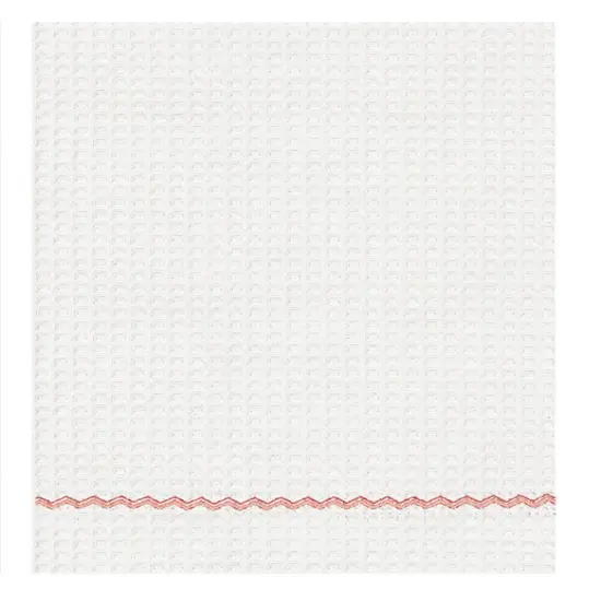 Coral Waffle Weave Kitchen Towel Set of 2 {4}