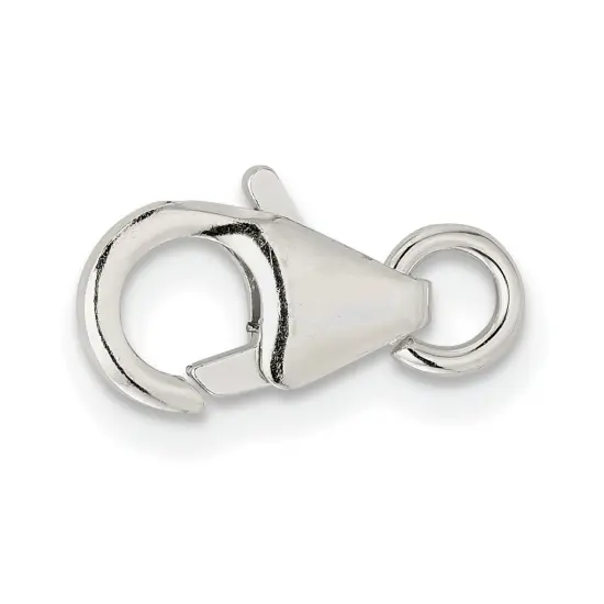 Sterling Silver Lobster Clasp w/Jump Ring 10mm {1}