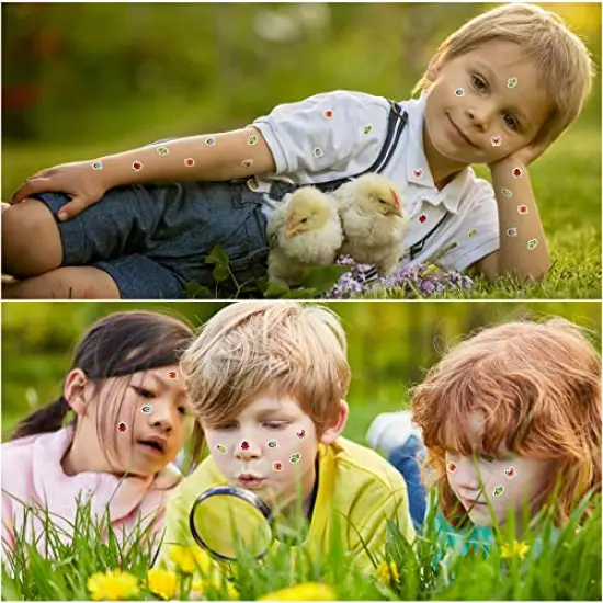 3000 Pcs Bug Stickers for Kids Insect Stickers Ladybug Stickers Small Buggy Stickers for Kids Reward Chart Classroom Reward Home Decor Room Wall DIY (Multicolor, Bug) {3}