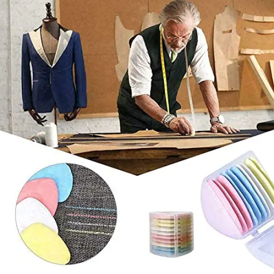 10Pcs Triangle Tailors Chalk,Sewing Fabric Chalk and Fabric Markers for Quilting,Sewing Supplies Accessories {5}