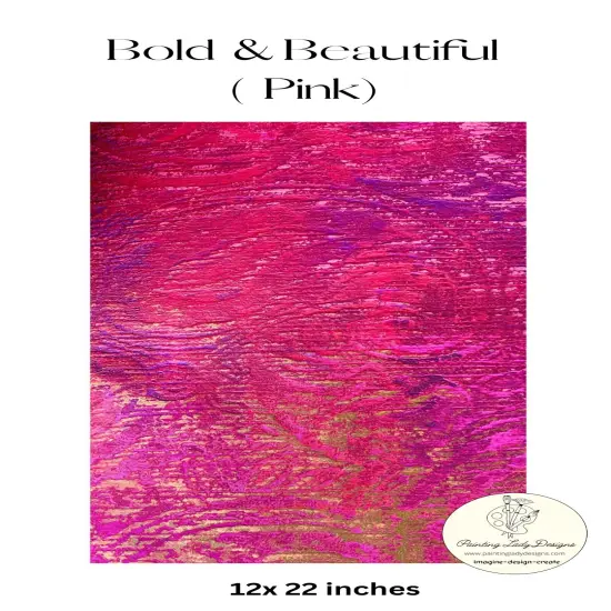 BOLD & Beautiful!PINK!A sheet of vivid colors {1}