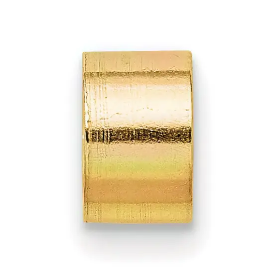 14K Gold Round Stone Seat Tube Bezel Setting 7mm {2}