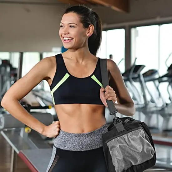 G4Free 40L 65L Foldable Duffel Bag Water Resistant Carry On Tote Bag Lightweight Packable Duffel Bag for Travel Overnight Weekender Bag for Men Women {2}