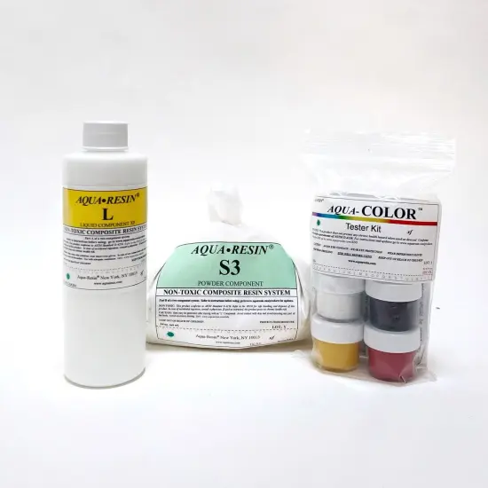 Aqua-Resin&reg; Terrazzo Marbleizing Kit Resina Acr&iacute;lica {1}