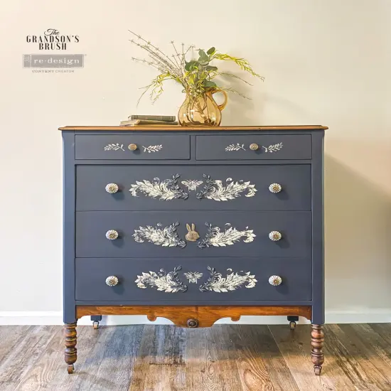 Redesign Decor Stamp - Royal Flourish 12"x12" (4 pcs) {3}