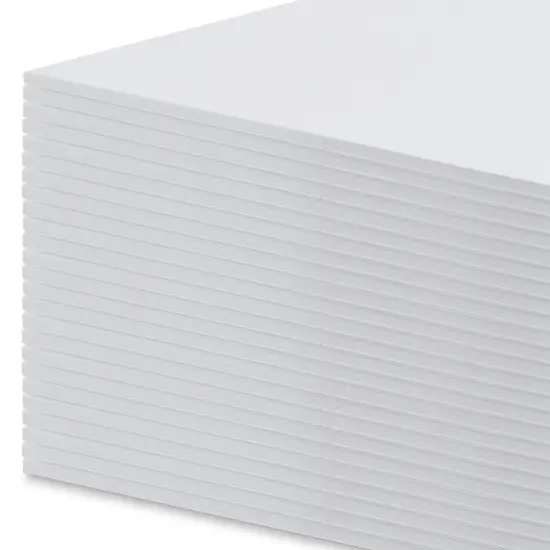 White Foam Board - 24" x 36" x 3/16", Pkg of 25 {1}