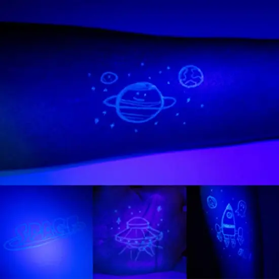 16 pck Invisible Ink Pen & Notebook, Space Party Favors | Space Themed Party Favors for Kids Goodie Bags Stuffers Pinata Stuffers Classroom Prizes Return Gifts for Kids Birthday Student Gifts {6}